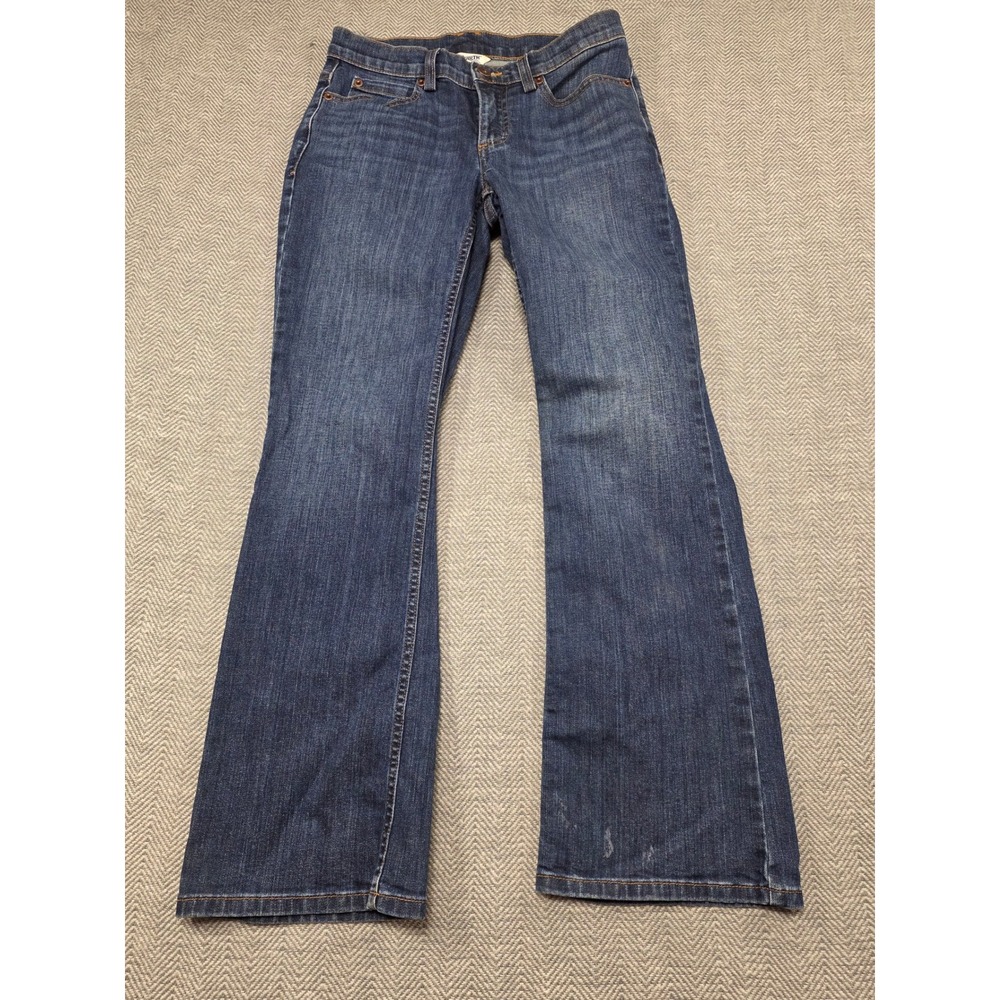 Duluth Trading Co Womens‎ 2x29 Bootcut Jeans Medium Wash Made in Mexico